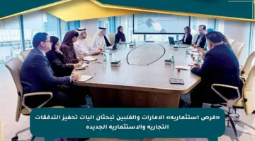 «فرص استثمارية» الإمارات والفلبين تبحثان آليات تحفيز التدفقات التجارية والاستثمارية الجديدة